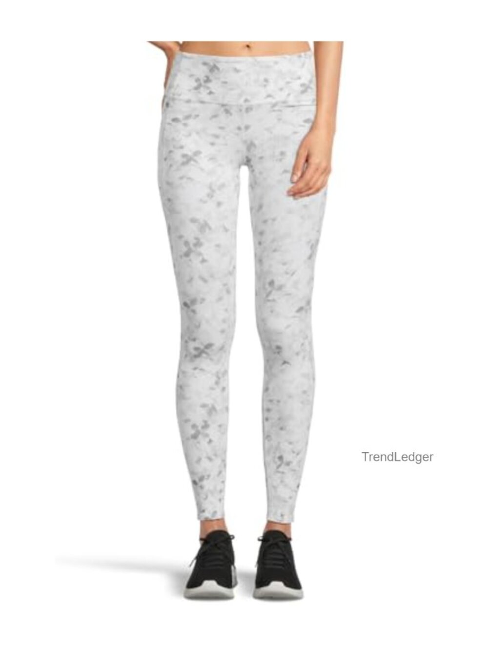 High Waisted Full Length Ribbed Legging with Pockets 26 Inseam